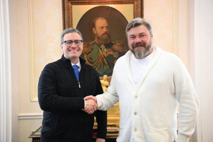 Губернатор Вологодской области Георгий Филимонов и Учредитель Института «Царьград» Константин Малофеев провели содержательную рабочую встречу в Москве