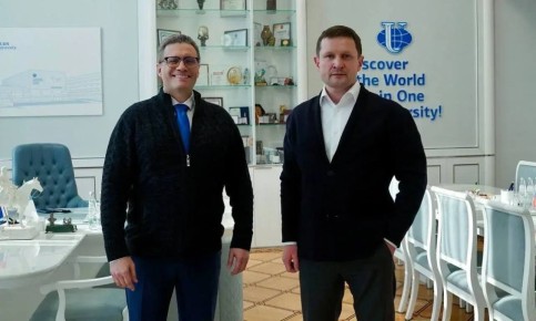 Георгий Филимонов: Встретился с ректором Российского университета дружбы народов имени Патриса Лумумбы Олегом Александровичем Ястребовым