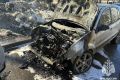 12 пожарных тушили сегодня в Вологде два загоревшихся автомобиля