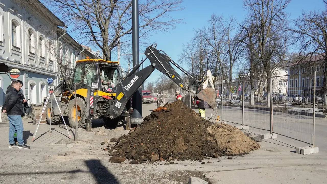 В Вологде начался второй этап благоустройства улицы Мира