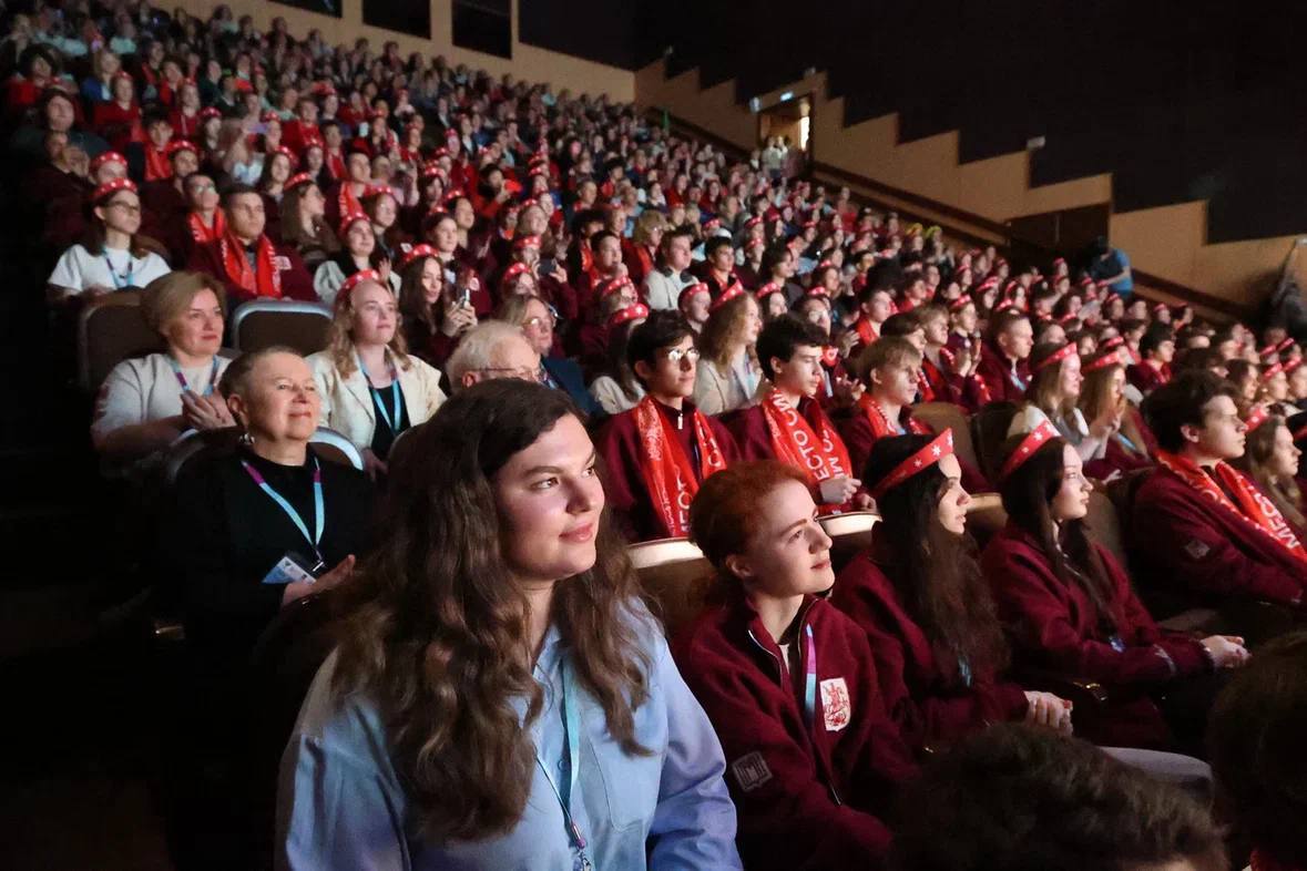 Георгий Филимонов: Благодарю сердечно наших гостей - участников школьной олимпиады!