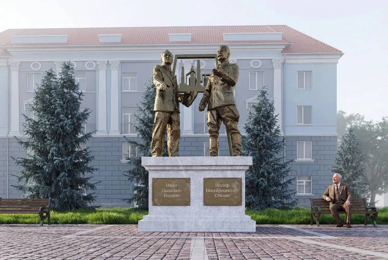 Георгий Филимонов: Памятник И.В.Сталину и И.П.Бардину установим в Череповце на перекрёстке ул. Металлургов — Сталеваров — пр. Победы