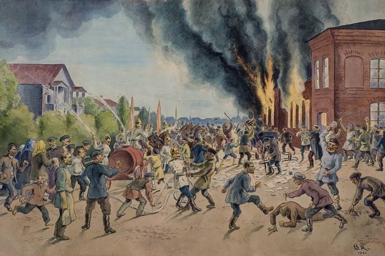 Новая музейная выставка расскажет о погроме Пушкинского народного дома в Вологде