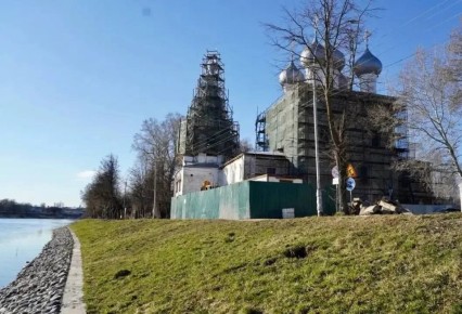 Набережная реки Вологды преображается: стартовал второй этап благоустройства