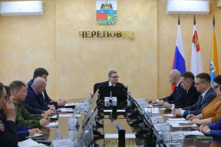 Георгий Филимонов: В Череповце провёл выездное заседание оперативного штаба по вопросам обеспечения безопасности