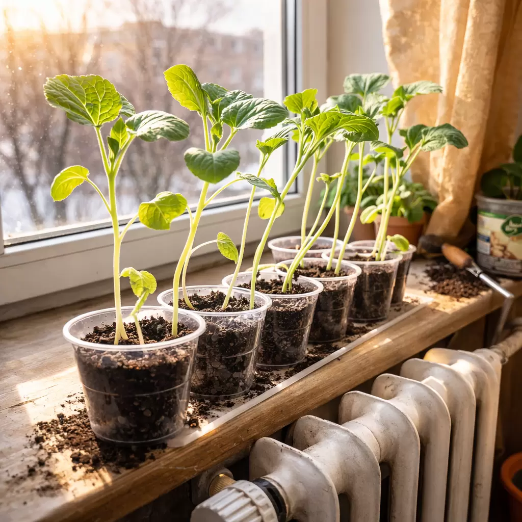 Как жаркая комната влияет на рассаду капусты: основные причины и советы