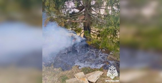 9-летний мальчик случайно устроил пожар в Кирилловском округе