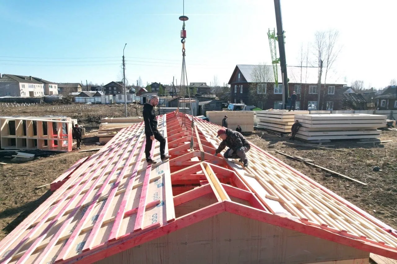 Георгий Филимонов: В продолжение темы. В Кирилловском округе начали строить служебное жильё для учителей и медработников Георгий Филимонов: В продолжение темы. В Кирилловском округе начали строить служебное жильё для учителей и медработников