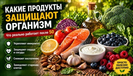 Защити свой организм: продукты, которые помогут сохранить здоровье
