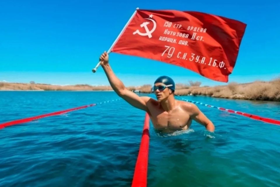 Вологодские «моржи» 9 мая проплывут эстафету со Знаменем Победы