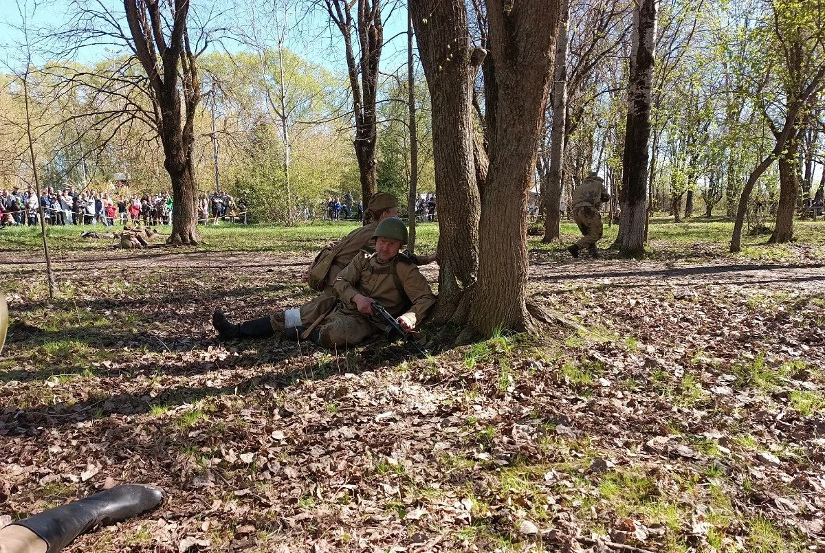 Вот и фото из парка Победы в Вологде
