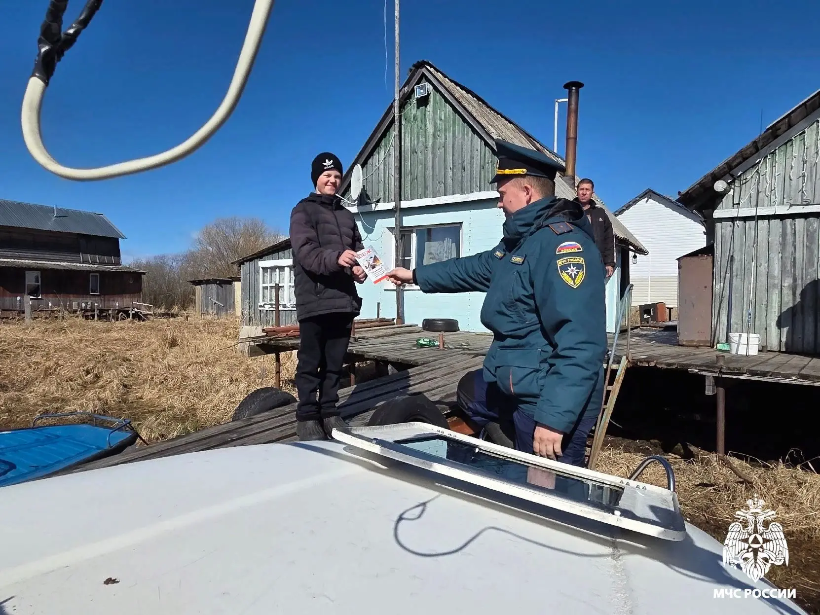 Межведомственный рейд на озере Воже Межведомственный рейд на озере Воже