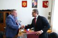 Георгий Филимонов и историк Евгений Спицын обсудили развитие Вологодчины