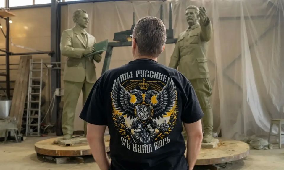 Георгий Филимонов: Перед отъездом в регион посетил мастерскую, где продолжается работа над памятником И.В.Сталину и И.П.Бардину Георгий Филимонов: Перед отъездом в регион посетил мастерскую, где продолжается работа над памятником И.В.Сталину и И.П.Бардину