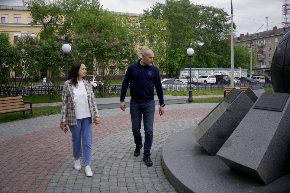Андрей Накрошаев: Проверили уборку и содержание городских территорий Андрей Накрошаев: Проверили уборку и содержание городских территорий