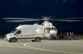 Борт санавиации совершил ночной рейс для спасения пациента из Великого Устюга