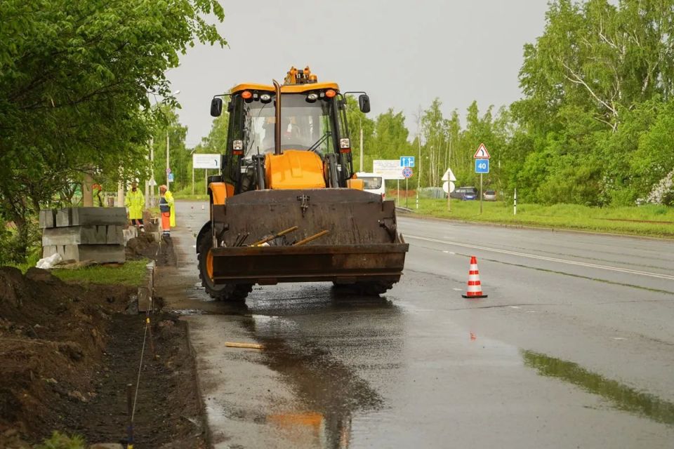 На улице Чернышевского в Вологде начался ремонт На улице Чернышевского в Вологде начался ремонт