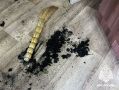 Женщина пострадала из-за сигареты