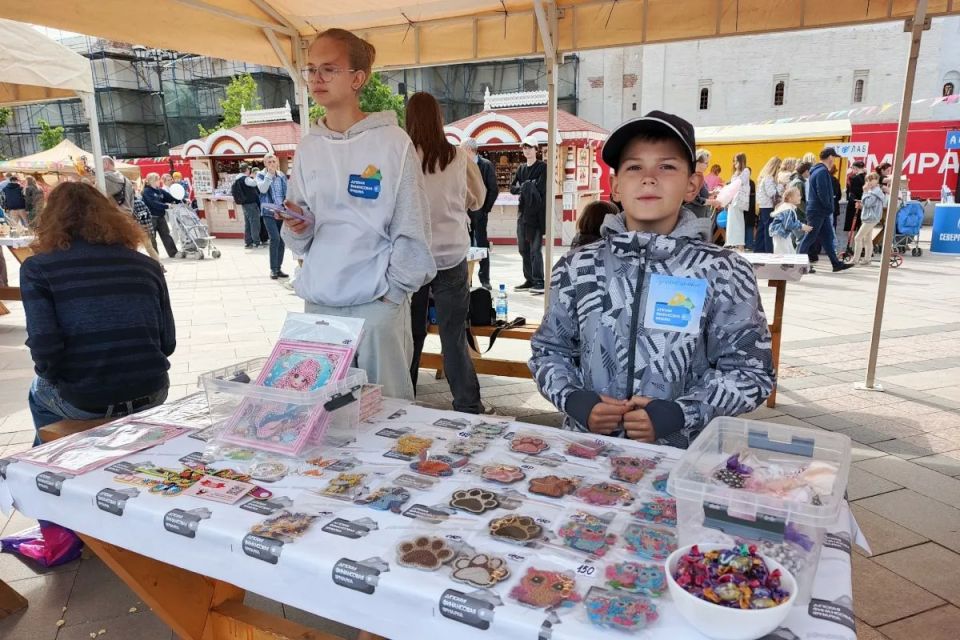 В Вологде открылась VI Детская финансовая ярмарка В Вологде открылась VI Детская финансовая ярмарка