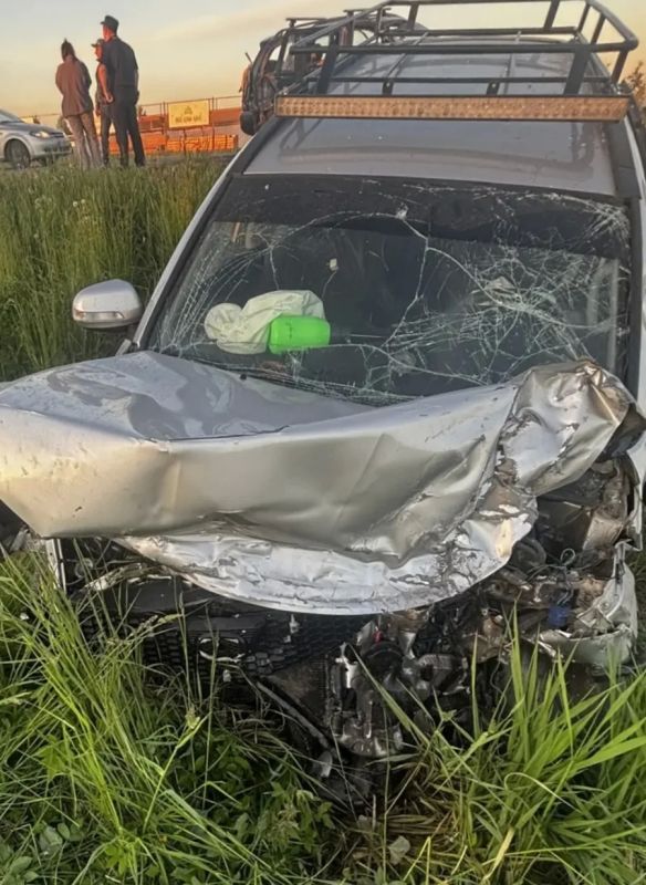 В Вологодском округе произошло ДТП с участием трёх транспортных средств, два человека пострадали