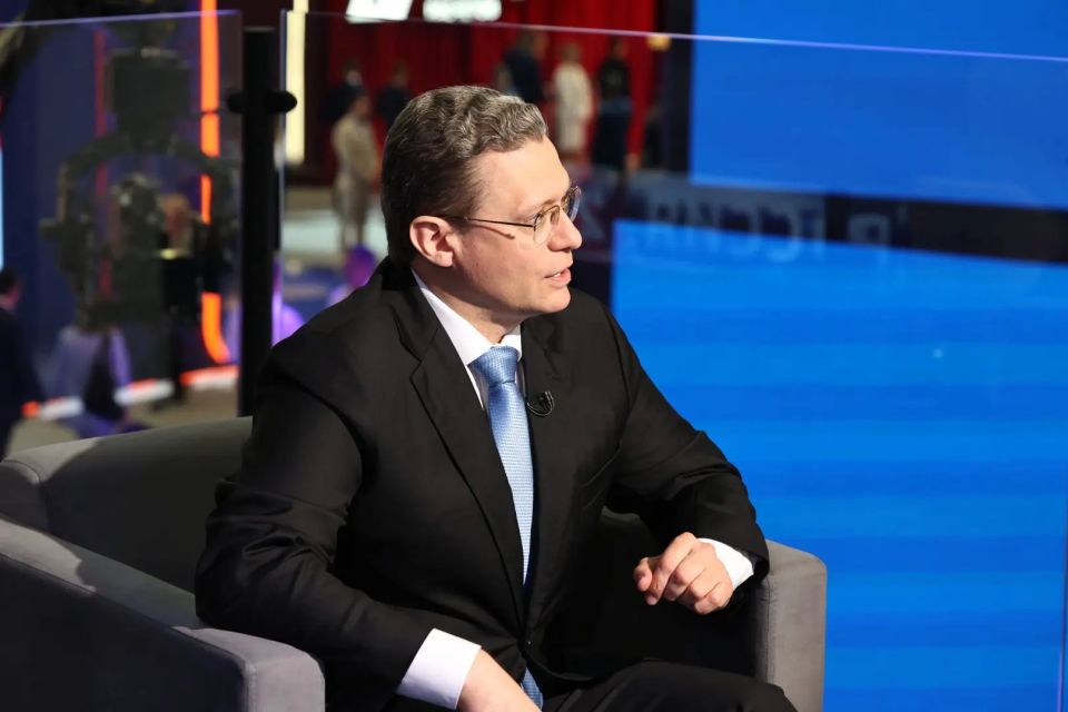 Георгий Филимонов: О ключевых результатах и инициативах Вологодской области в сфере народосбережения и демографической политики рассказал в интервью для телеканала «Россия 24»