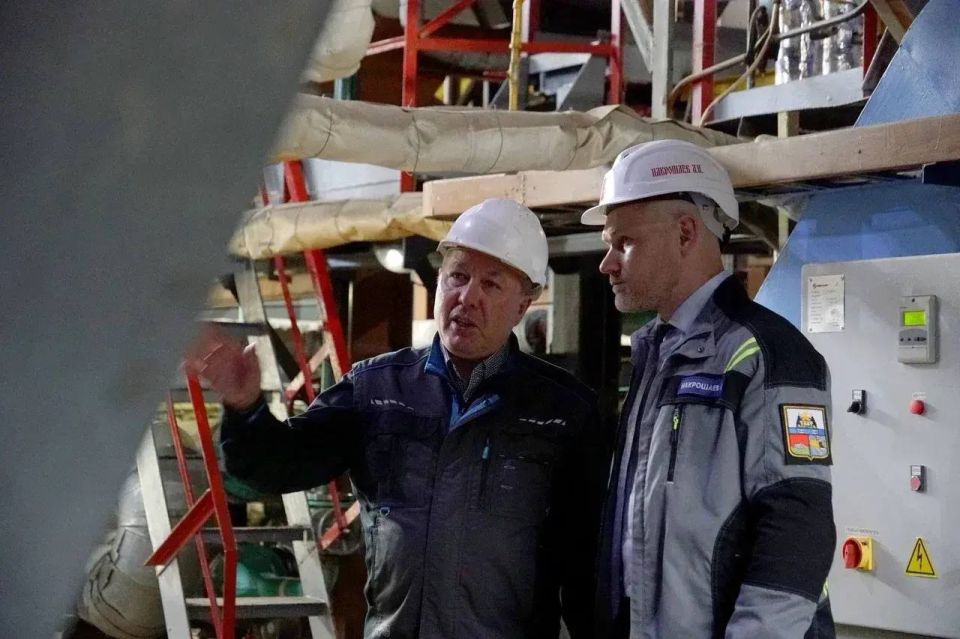 Андрей Накрошаев: Северная котельная готова к отопительному сезону на 100% Андрей Накрошаев: Северная котельная готова к отопительному сезону на 100%