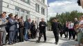 В здание Музея традиционной культуры Китая в Вологде посла КНР Чжана Ханьхуэя лично проводил губернатор Георгий Филимонов