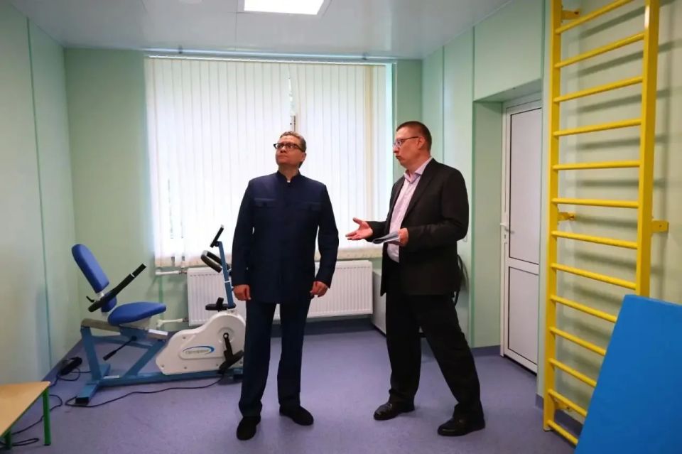 Георгий Филимонов: Как обещал, делюсь подробностями посещения нового современного центра медицинской реабилитации в Череповецкой горбольнице Георгий Филимонов: Как обещал, делюсь подробностями посещения нового современного центра медицинской реабилитации в Череповецкой горбольнице