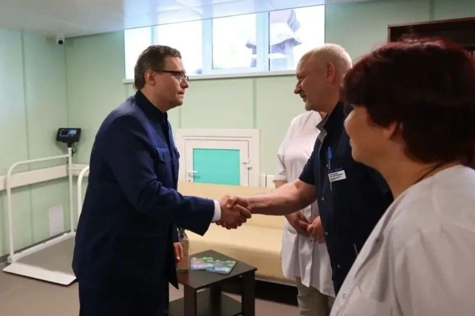 Новый центр медицинской реабилитации открылся в Череповецкой городской больнице