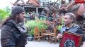Георгий Филимонов: В завершение встречи вручил Хирургу панно с эмблемой вологодского клуба вольных мотоциклистов «Vатага Voлогда»