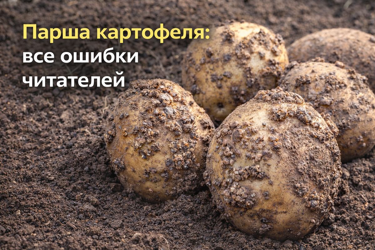 Парадокс парши картофеля: как понять источник проблемы и что действительно работает