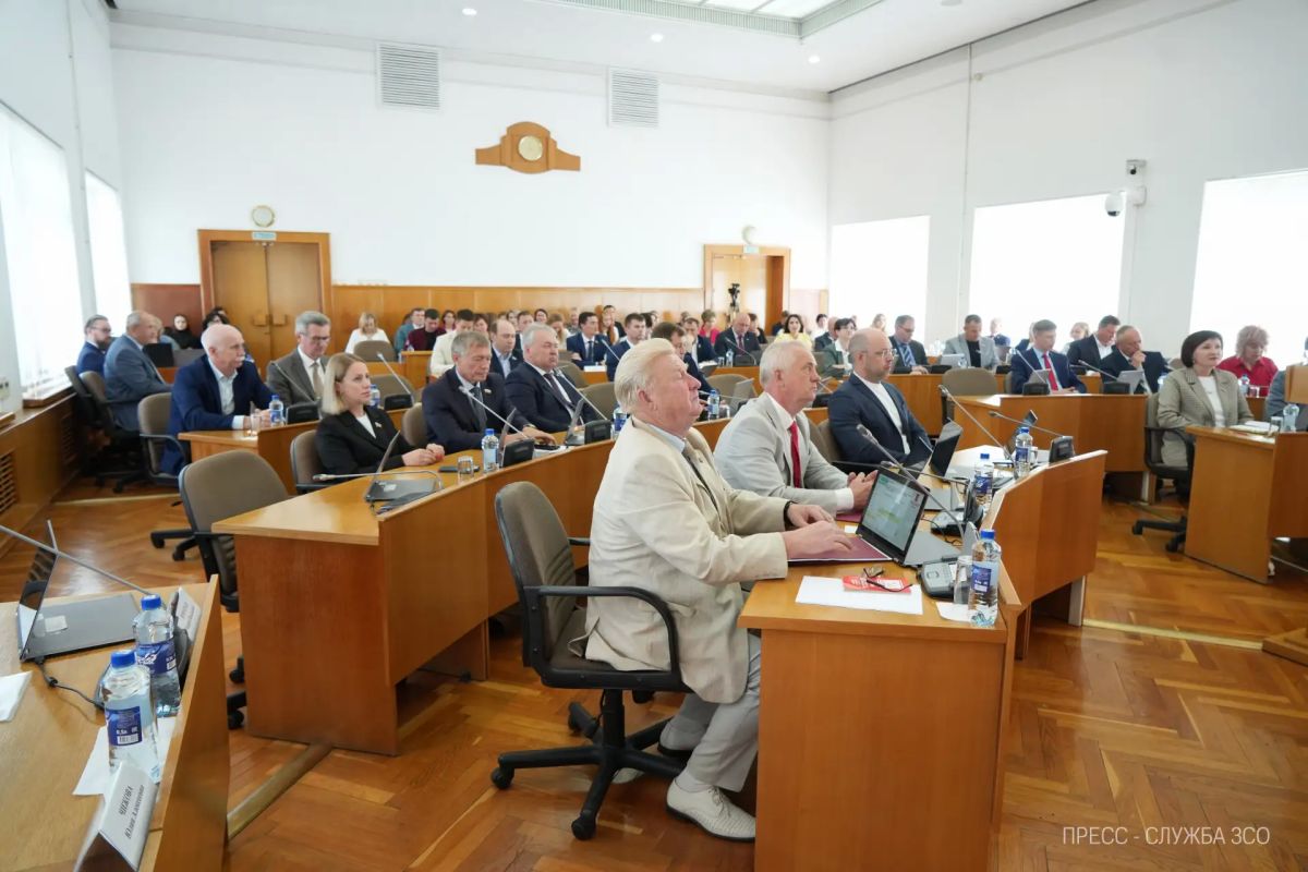 Сегодня в Вологде состоялась 66 сессия Законодательного Собрания области
