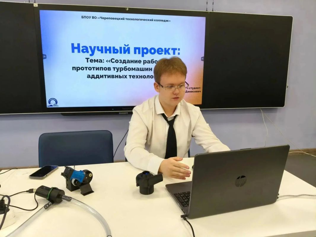 Проектная группа Череповецкого технологического колледжа стала призёром Всероссийского конкурса «Проектные разработки для отраслей экономики» в номинации «Технологические проектные разработки для отраслей экономики»