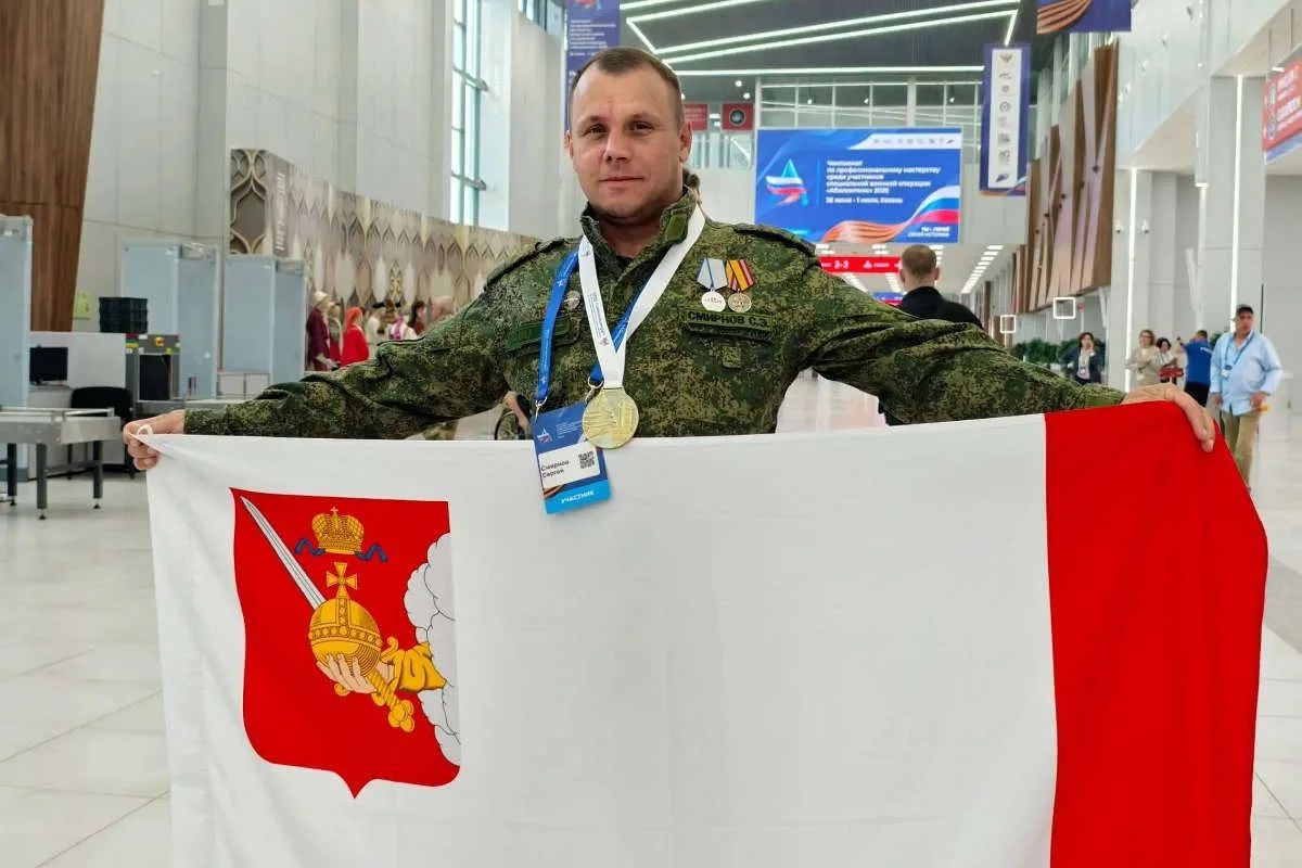 Ветеран СВО из Вожеги стал победителем чемпионата по профмастерству в Казани