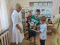 Юные гости в Устюженской ЦРБ