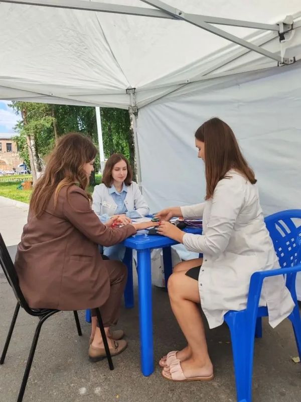 На Дне города жители и гости Грязовца сделали шаг к здоровью На Дне города жители и гости Грязовца сделали шаг к здоровью
