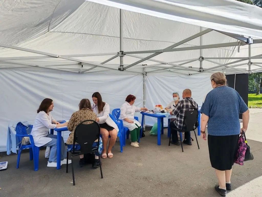 На Дне города жители и гости Грязовца сделали шаг к здоровью На Дне города жители и гости Грязовца сделали шаг к здоровью
