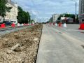 На проспекте Победы в Череповце обновлено более 1,3 км основания для трамвайных путей
