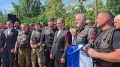 Георгий Филимонов прибыл на открытие памятника Гагарину и Беляеву у стадиона «Динамо» в Вологде
