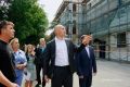 В Череповце стартовал ремонт фасадов на улице Комсомольской — одном из въездов в город