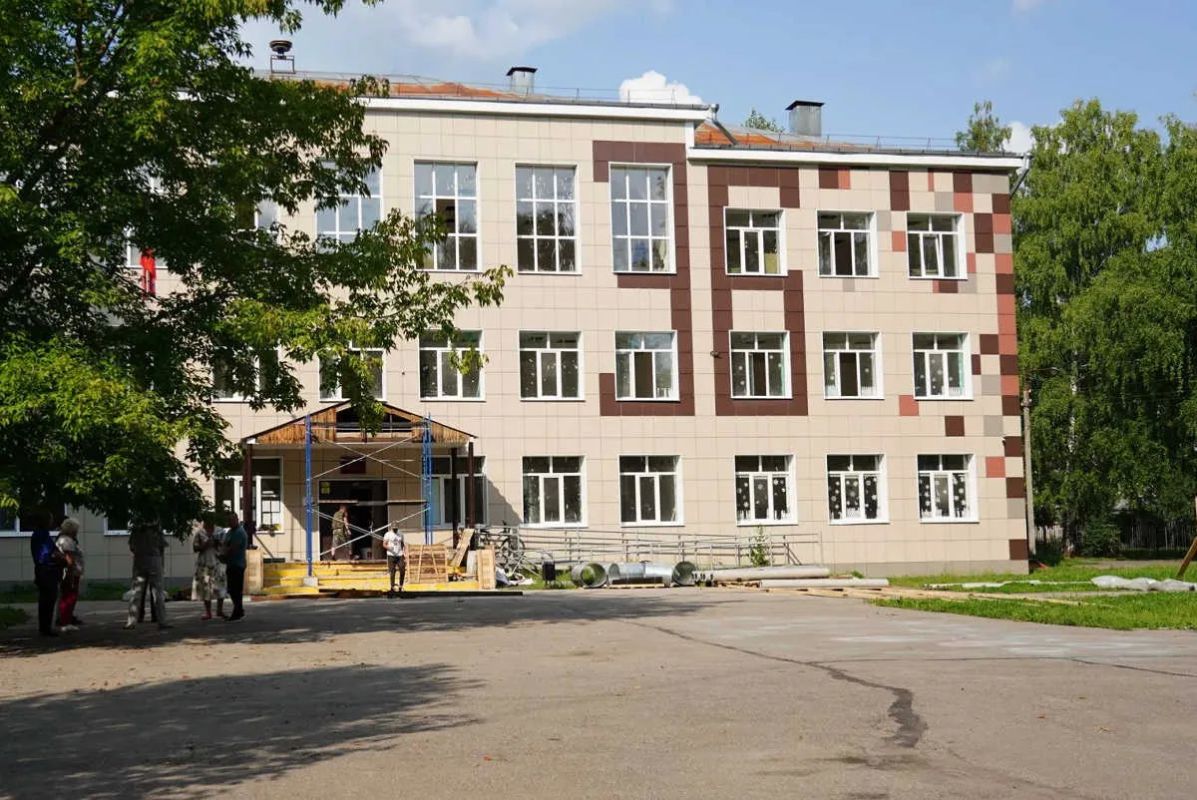 Ремонт школы № 36 в Вологде выходит на финишную прямую