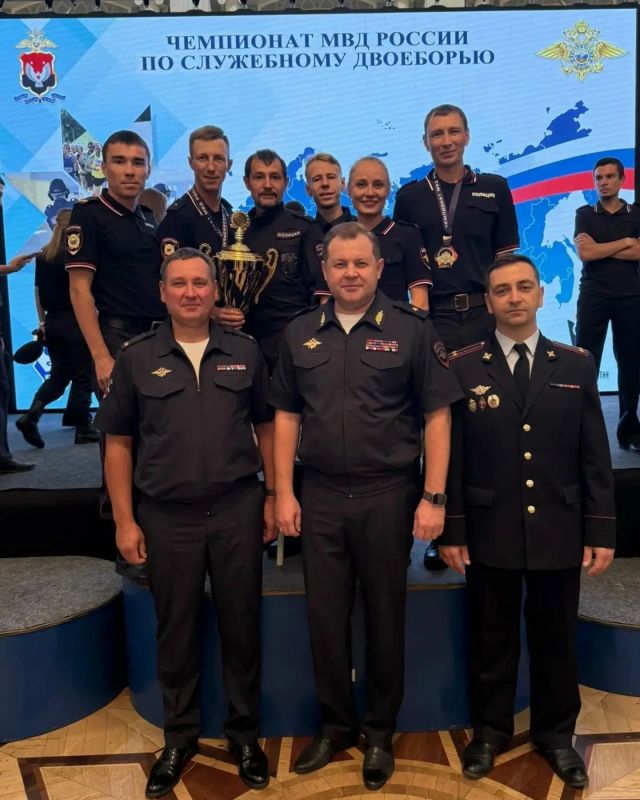 Отличные новости с чемпионата МВД России по служебному двоеборью! Отличные новости с чемпионата МВД России по служебному двоеборью!
