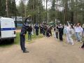 В лагере им. Яшина прошла «Зарядка со стражем порядка»