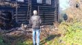 В деревне Паршинская на пожаре в жилом доме погиб мужчина