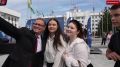 Георгий Филимонов: Самая ценная часть встреч с нашей молодёжью начинается после микрофона, когда ребята подходят пожать руку, поделиться своим настроением и энергией