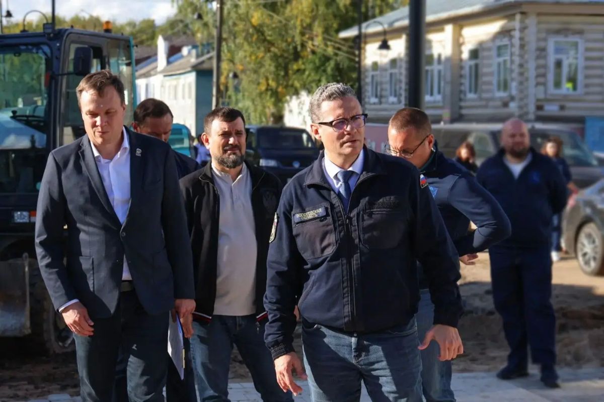 Готовность Советского проспекта в Великом Устюге - 58% Готовность Советского проспекта в Великом Устюге - 58%