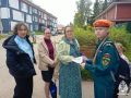 В Устюжне жителям напомнили о правилах пожарной безопасности