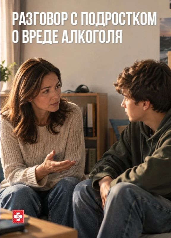 Как поговорить с подростком о вреде алкоголя