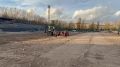 На стадионе «Череповец» началась установка новой входной группы