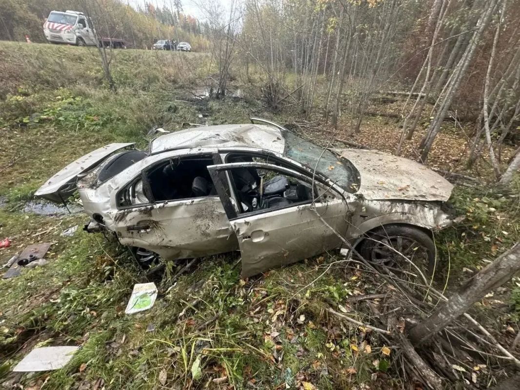 В Великоустюгском округе иномарка на скорости съехала в кювет: водитель погиб В Великоустюгском округе иномарка на скорости съехала в кювет: водитель погиб